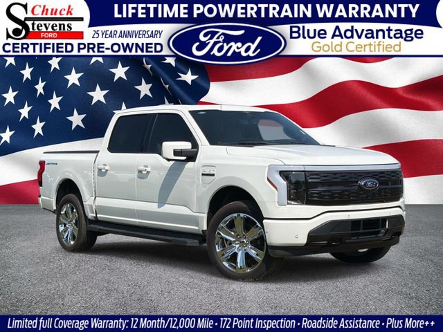 Certified 2023 Ford F150 Lightning Platinum