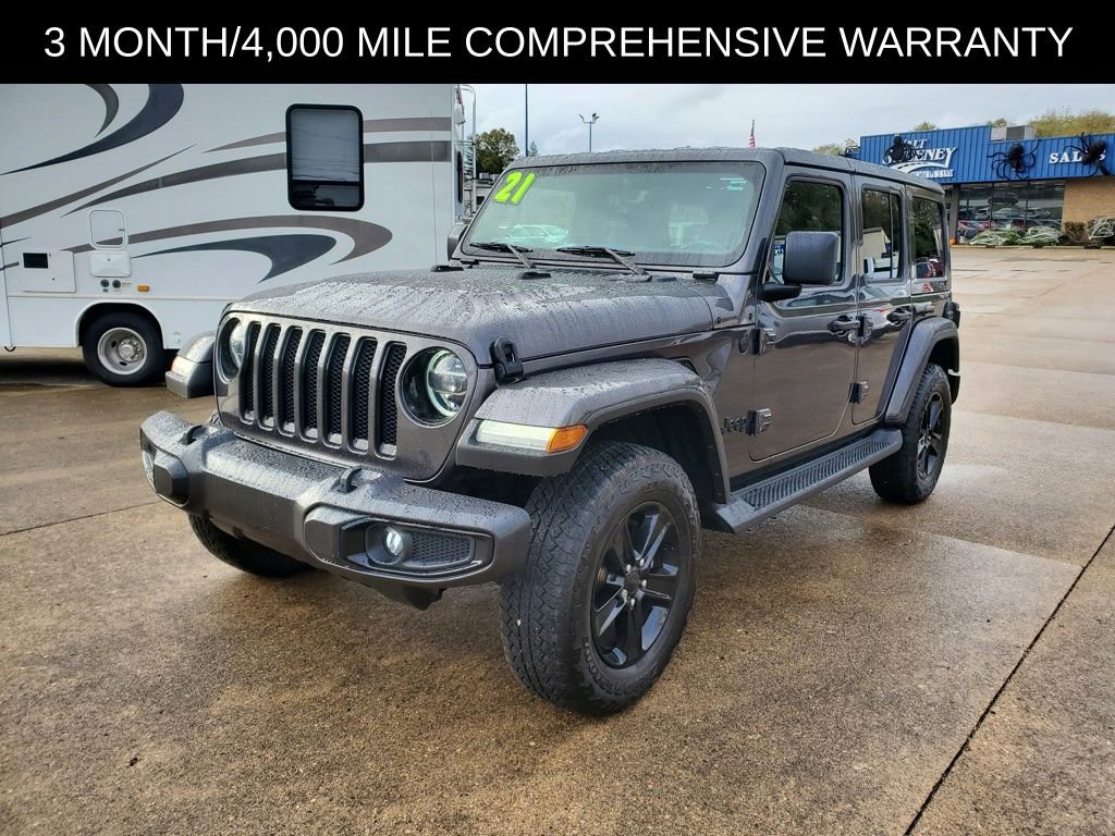 Used 2021 Jeep Wrangler Unlimited Sahara image 2