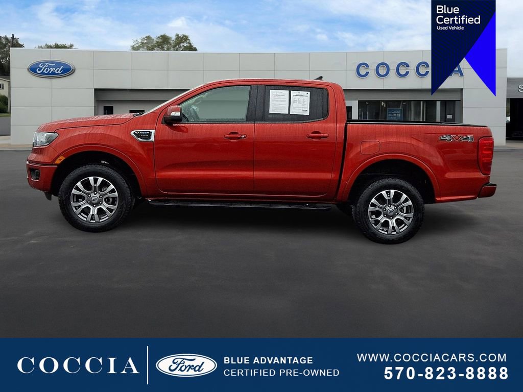 Certified 2019 Ford Ranger Lariat w/ Trailer Tow Package AWD/4WD image 7
