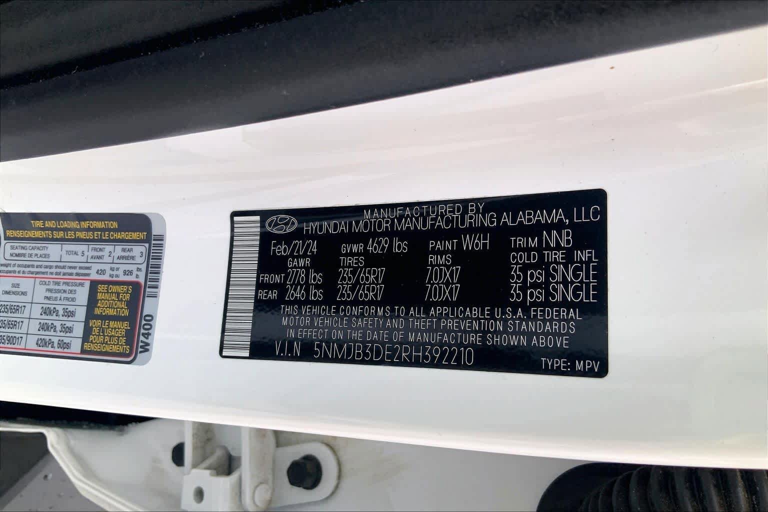 Used 2024 Hyundai Tucson SEL FWD image 30