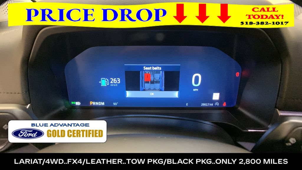 Certified 2025 Ford Ranger Lariat w/ FX4 Off-Road Package AWD/4WD image 36