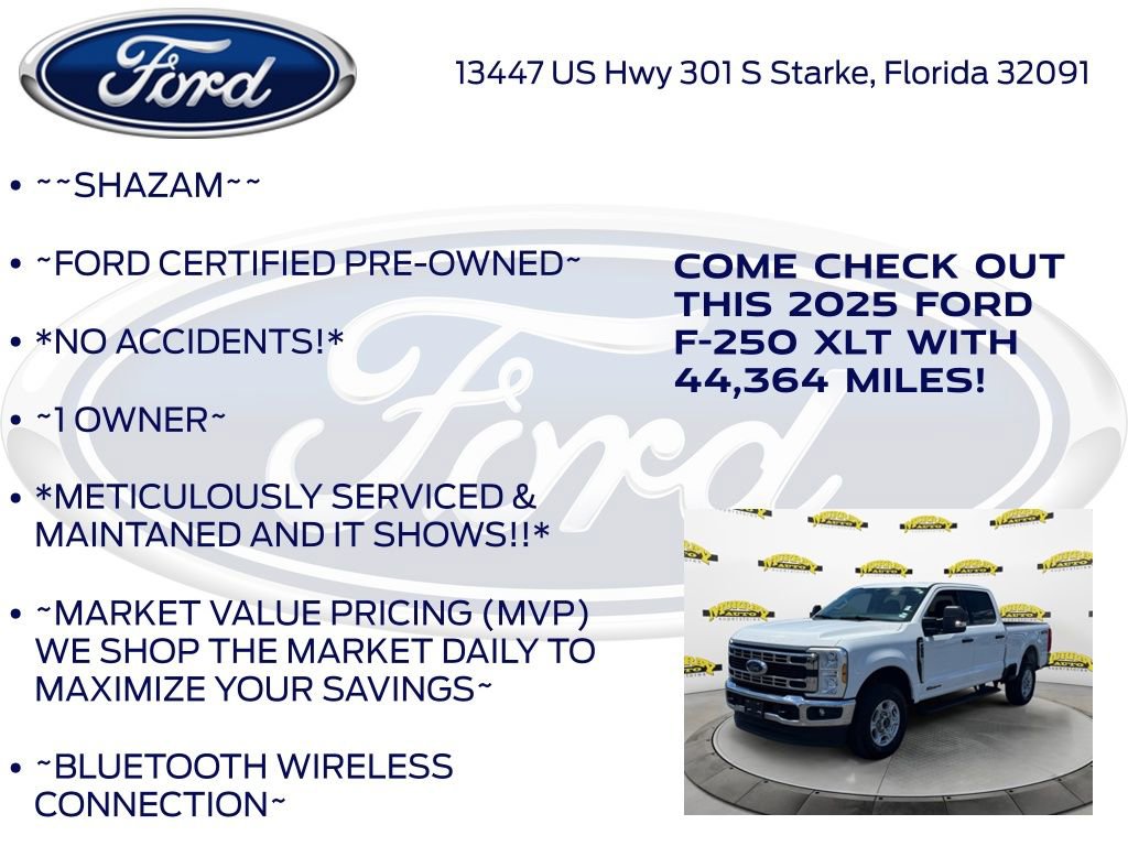 Certified 2025 Ford F250 XLT AWD/4WD image 6