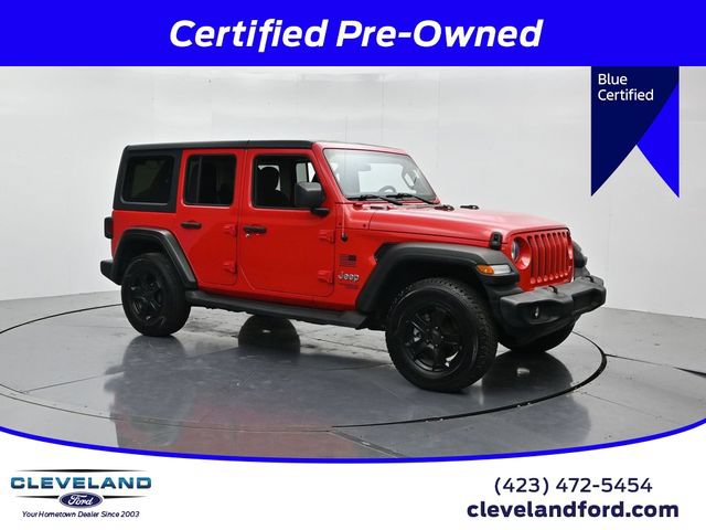 Used 2020 Jeep Wrangler Unlimited Sport S AWD/4WD 360° Tour