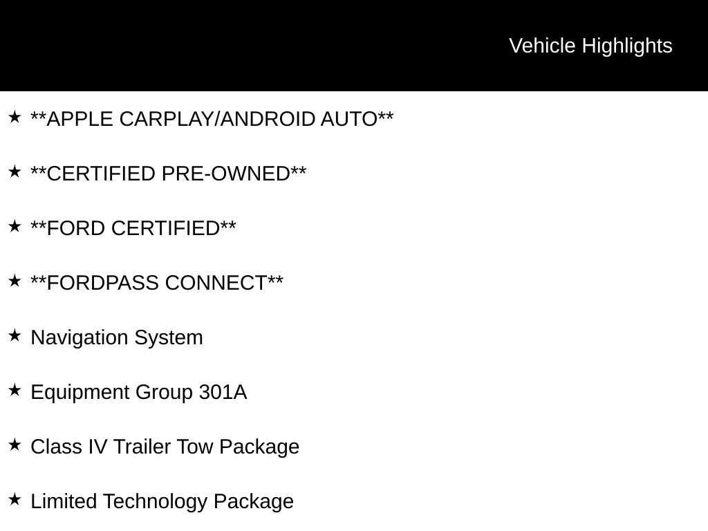 Certified 2023 Ford Explorer Limited w/ Limited Technology Package AWD/4WD image 10