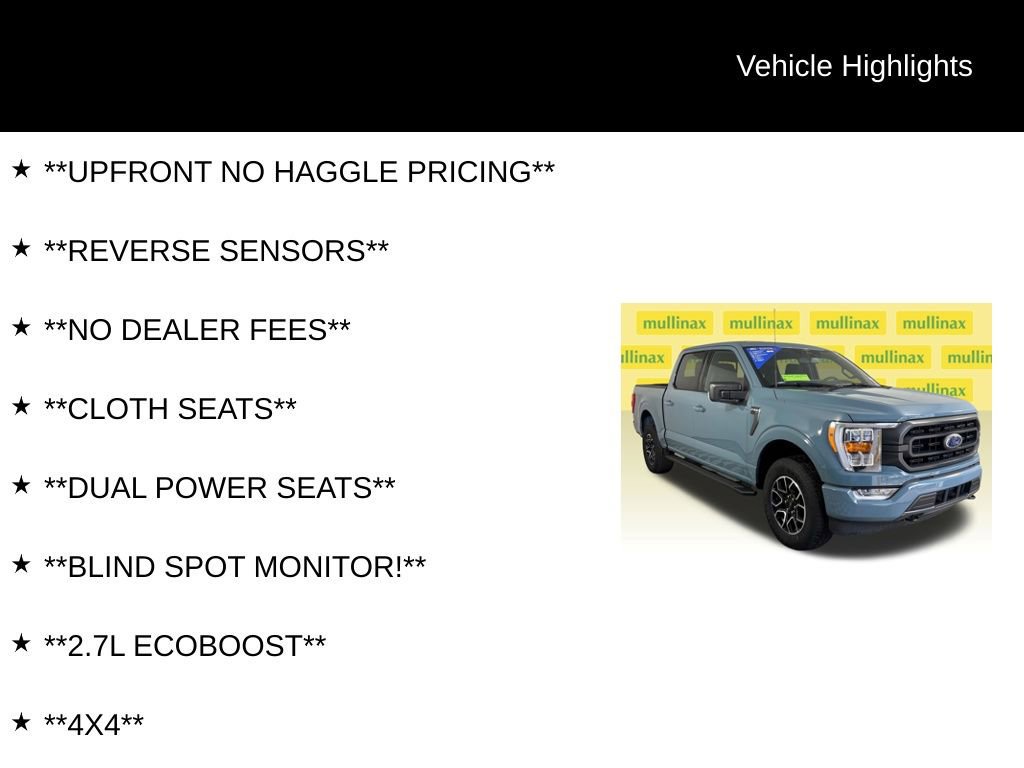 Certified 2023 Ford F150 XLT w/ Equipment Group 302A High image 15