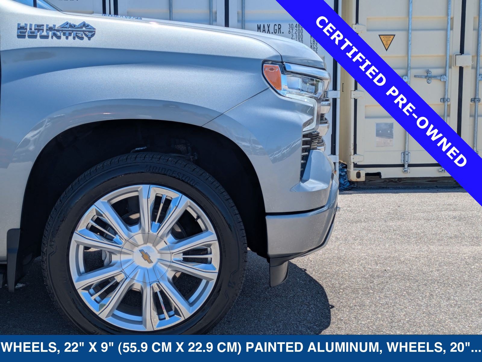 Used 2024 Chevrolet Silverado 1500 High Country w/ Technology Package AWD/4WD image 11