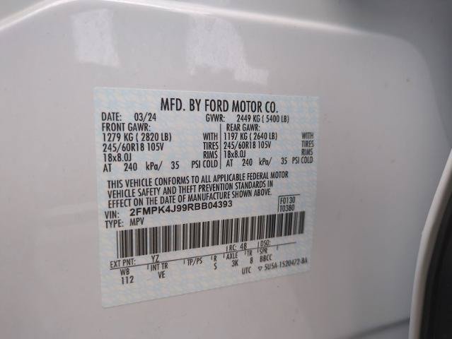 Certified 2024 Ford Edge SEL w/ Convenience Package AWD/4WD image 28