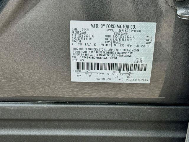 Certified 2024 Ford Explorer XLT AWD/4WD image 23
