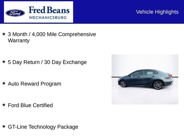 Used 2023 Kia Forte GT-Line w/ GT-Line Technology Package FWD image 7