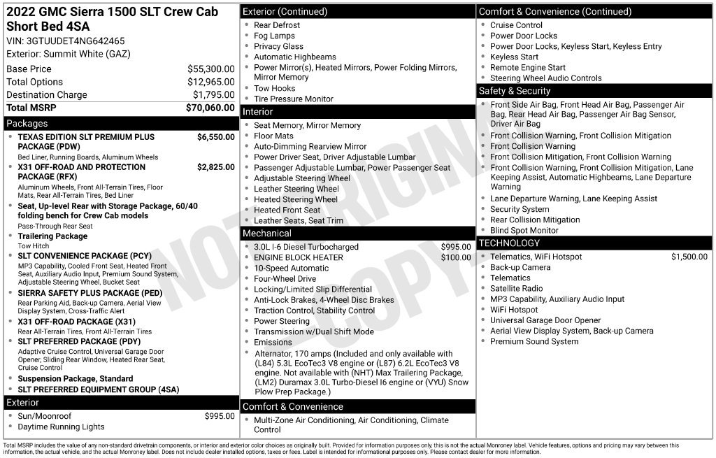 Used 2022 GMC Sierra 1500 SLT AWD/4WD image 6