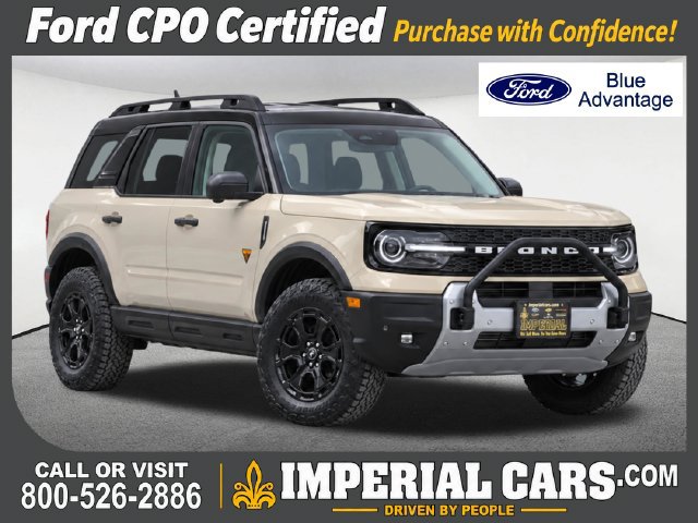 Certified 2025 Ford Bronco Sport Badlands w/ Sasquatch Badlands Package