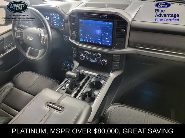 Certified 2023 Ford F150 Platinum w/ Equipment Group 701A High AWD/4WD image 33