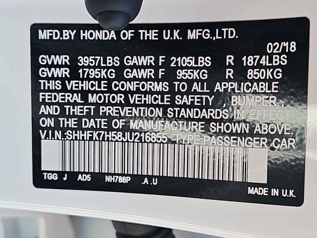 Used 2018 Honda Civic EX image 36