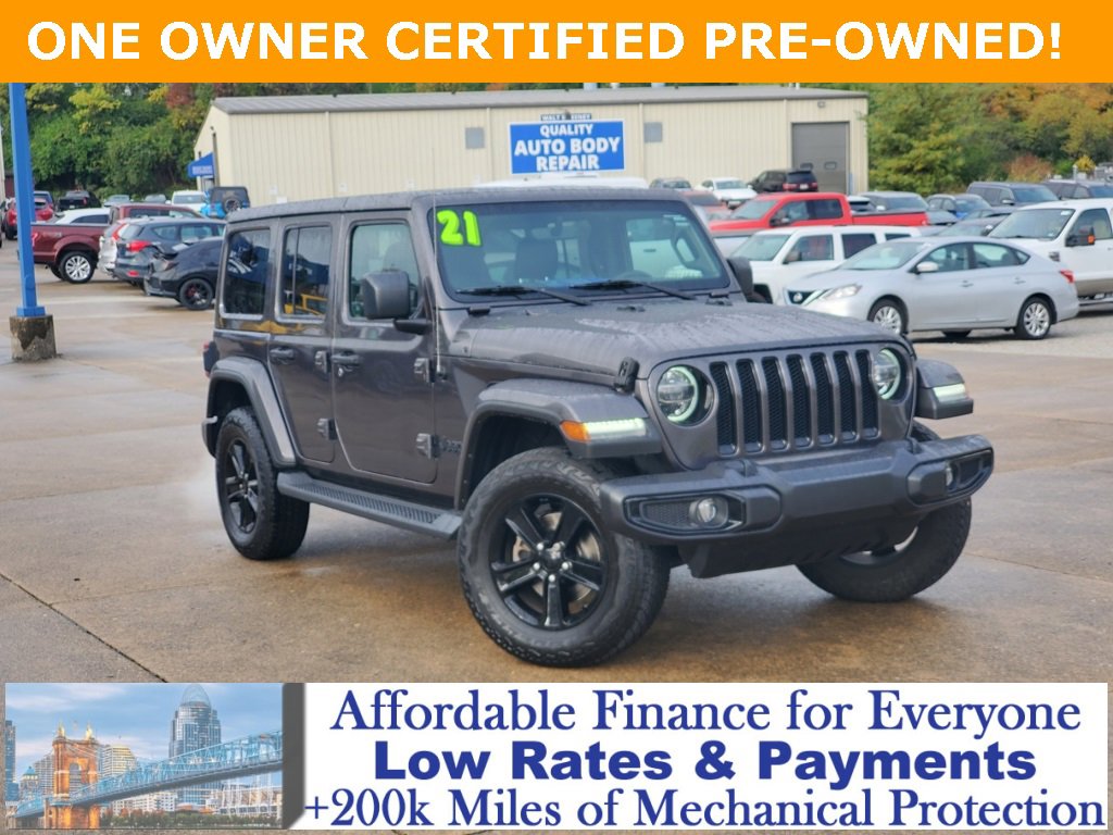 Used 2021 Jeep Wrangler Unlimited Sahara