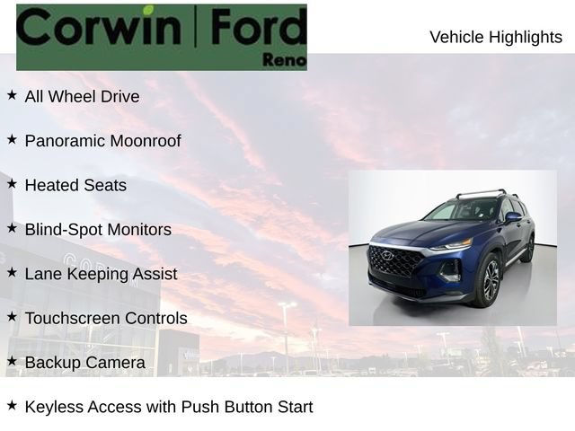 Used 2020 Hyundai Santa Fe SEL AWD/4WD image 8
