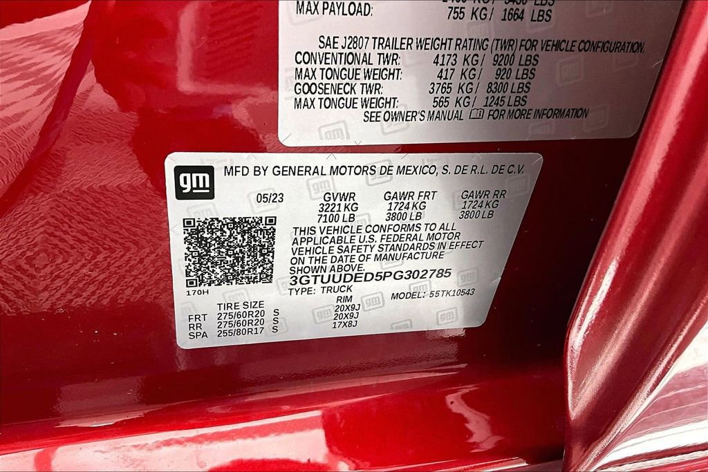 Used 2023 GMC Sierra 1500 SLT w/ SLT Premium Plus Package image 36