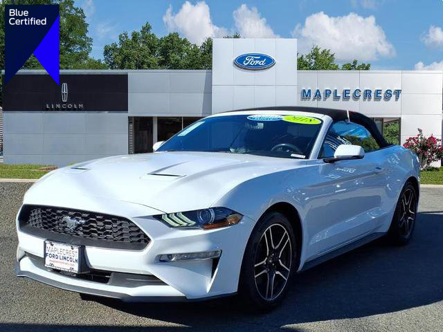 Certified 2018 Ford Mustang Premium w/ Equipment Group 201A