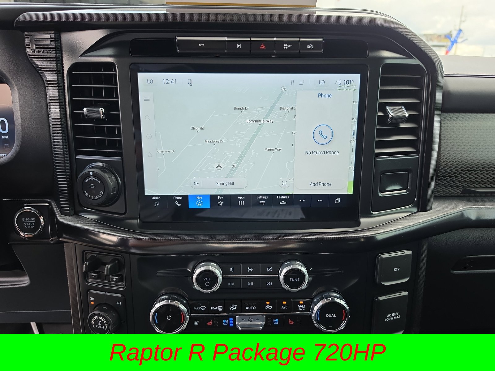 Certified 2024 Ford F150 Raptor w/ Equipment Group 803A Raptor R AWD/4WD image 20