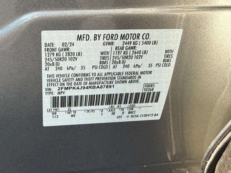 Certified 2024 Ford Edge ST-Line image 31