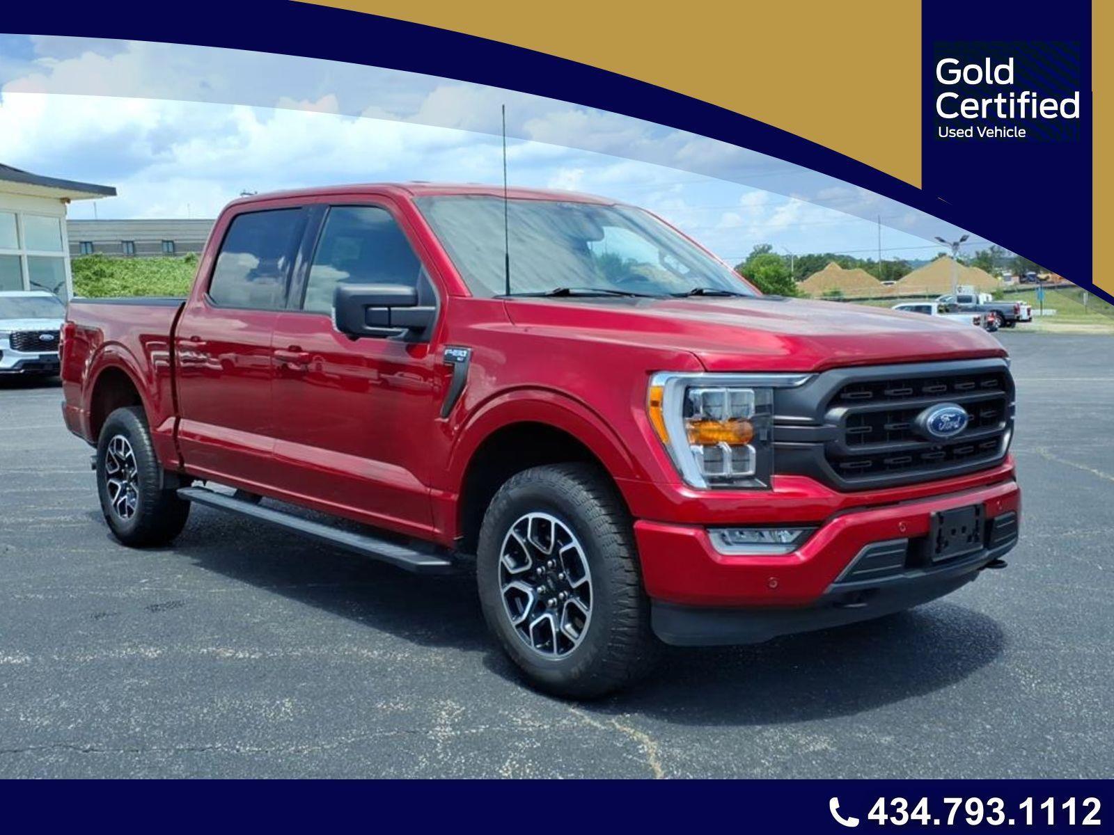 Certified 2022 Ford F150 XLT w/ Equipment Group 302A High