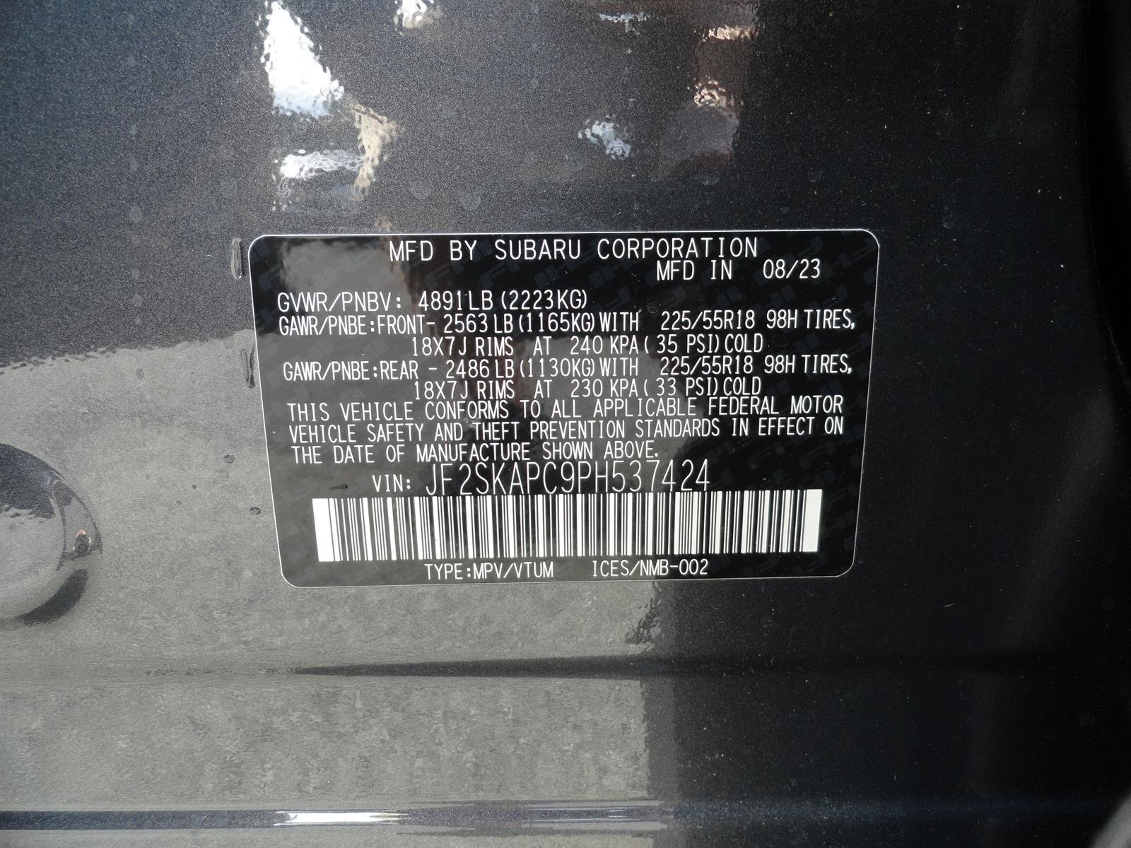 Used 2023 Subaru Forester Limited AWD/4WD image 25