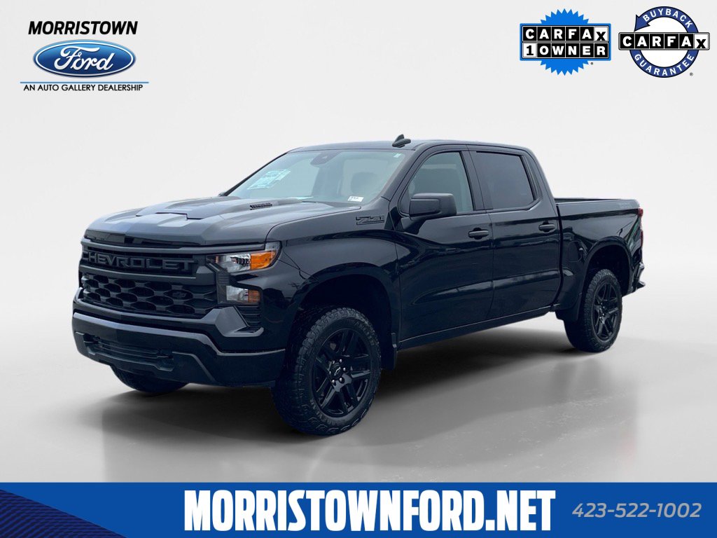 Used 2024 Chevrolet Silverado 1500 Custom Trail Boss w/ Dark Appearance Package image 1