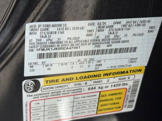 Certified 2024 Ford Expedition Max XLT AWD/4WD image 30