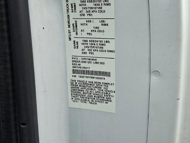 Used 2021 GMC Savana 3500 w/ Power Convenience Package image 21