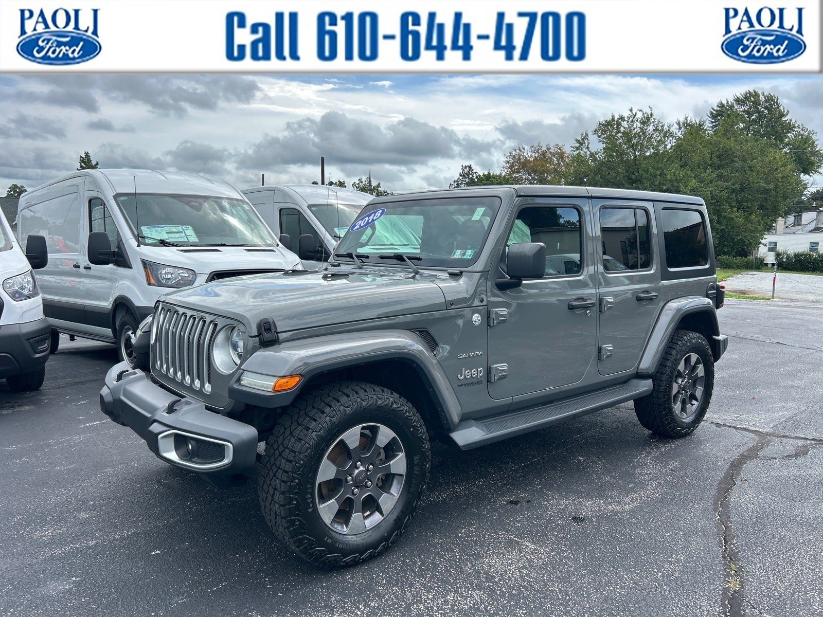 Used 2018 Jeep Wrangler Unlimited Sahara