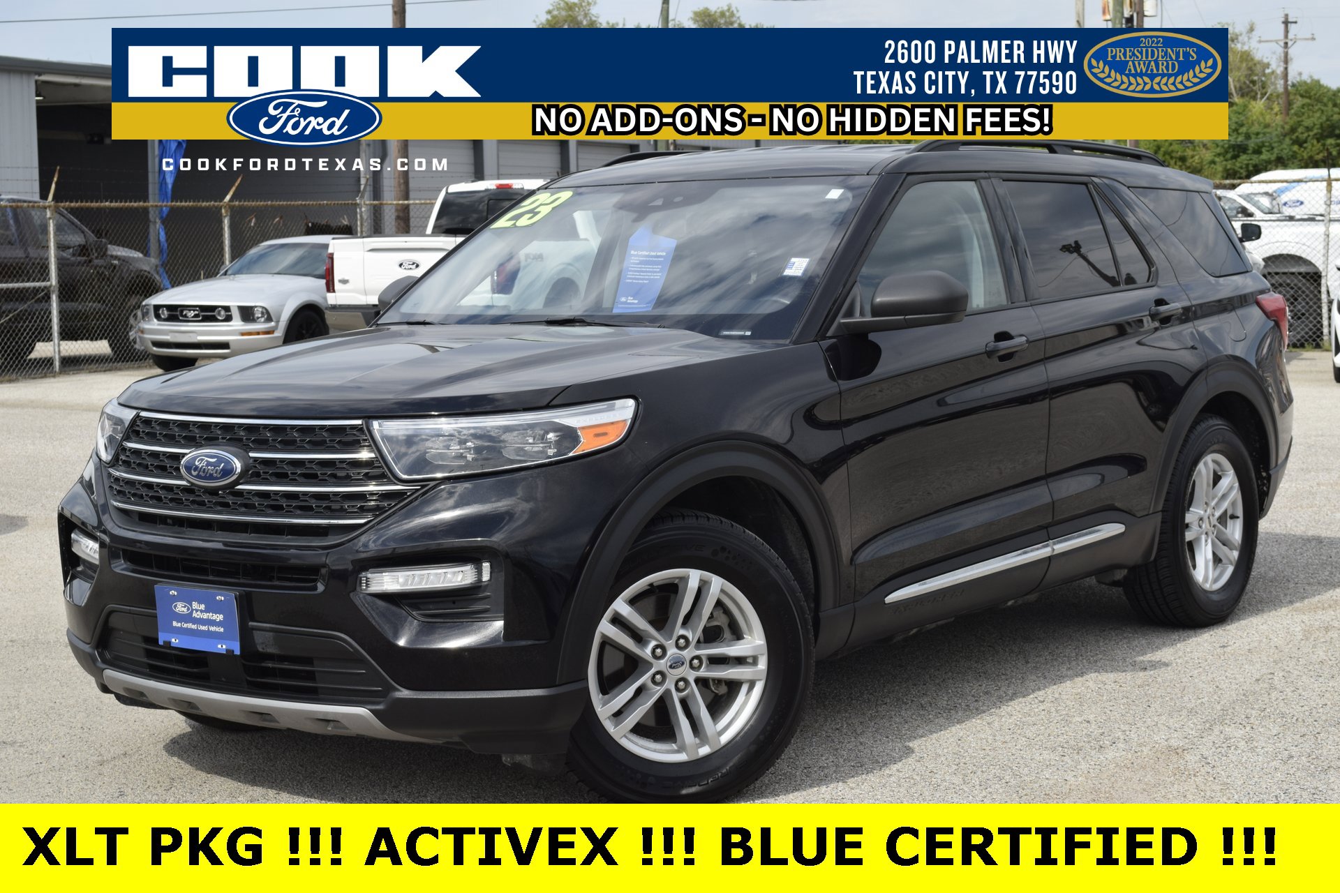 Certified 2023 Ford Explorer XLT w/ Equipment Group 202A