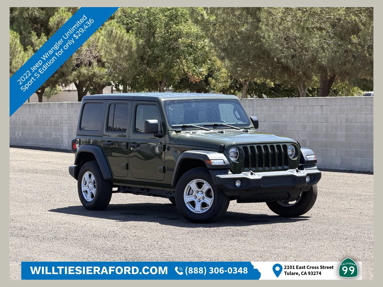 Used 2022 Jeep Wrangler Unlimited Sport