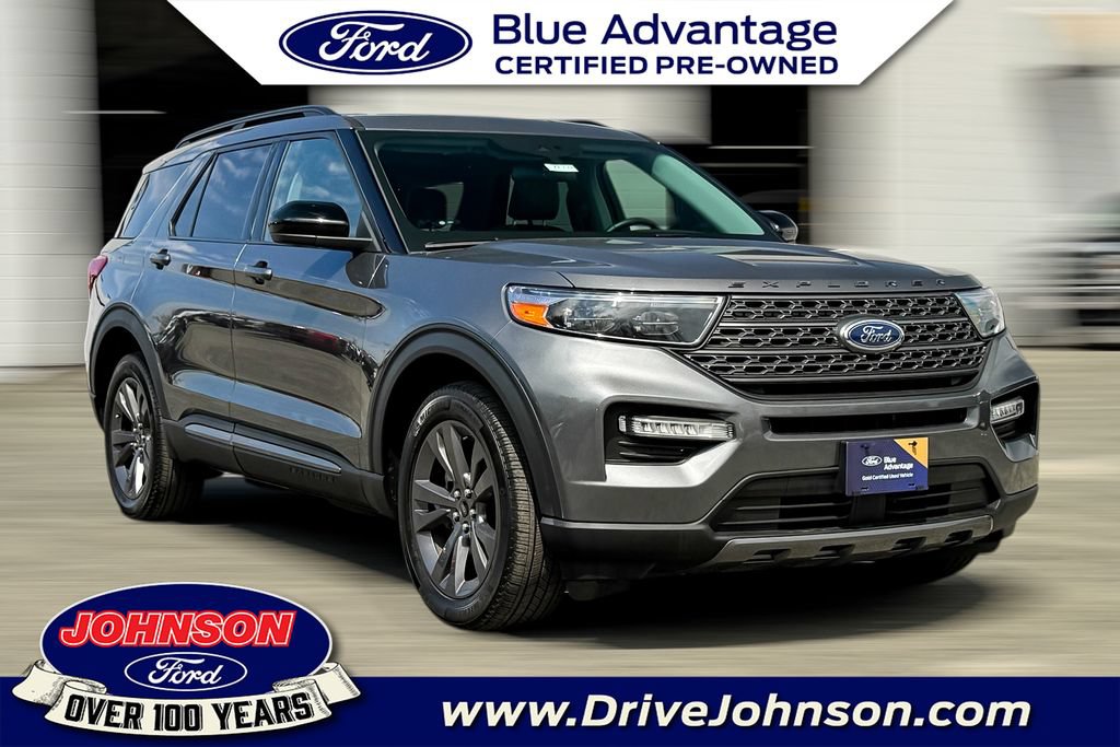 Certified 2022 Ford Explorer XLT w/ Equipment Group 202A AWD/4WD image 1