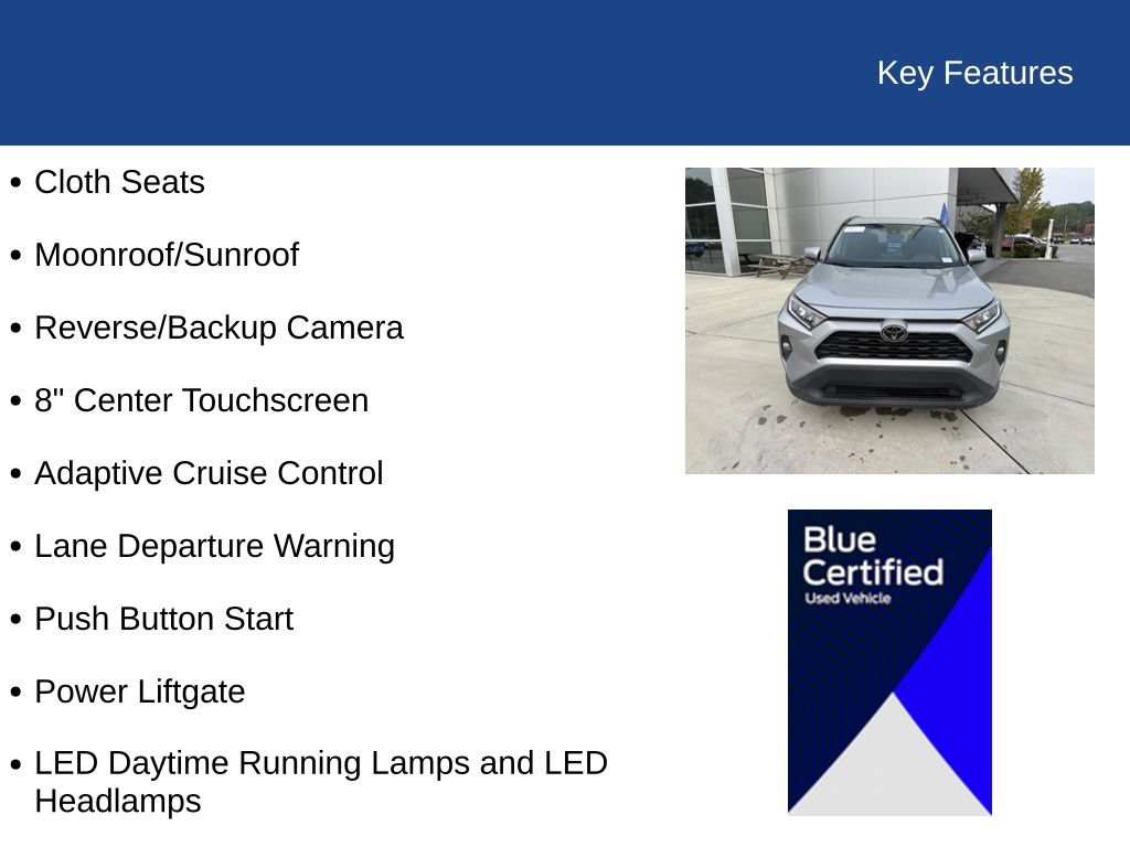 Used 2021 Toyota RAV4 XLE w/ Convenience Package FWD image 32