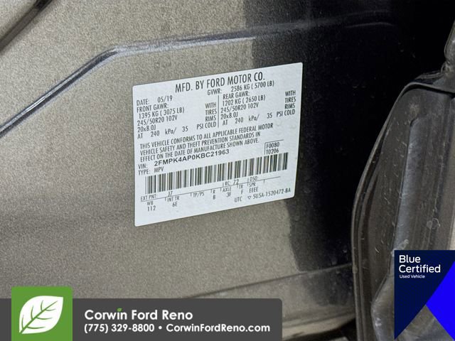 Certified 2019 Ford Edge ST w/ Cold Weather Package image 36