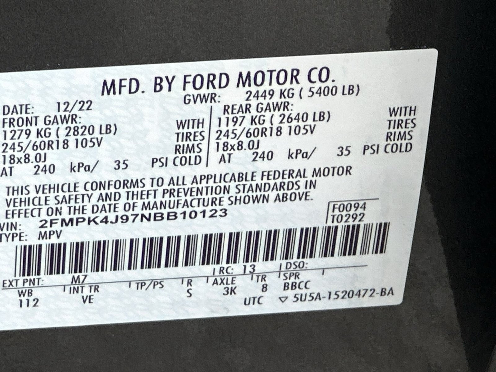 Certified 2022 Ford Edge SEL w/ Convenience Package AWD/4WD image 37