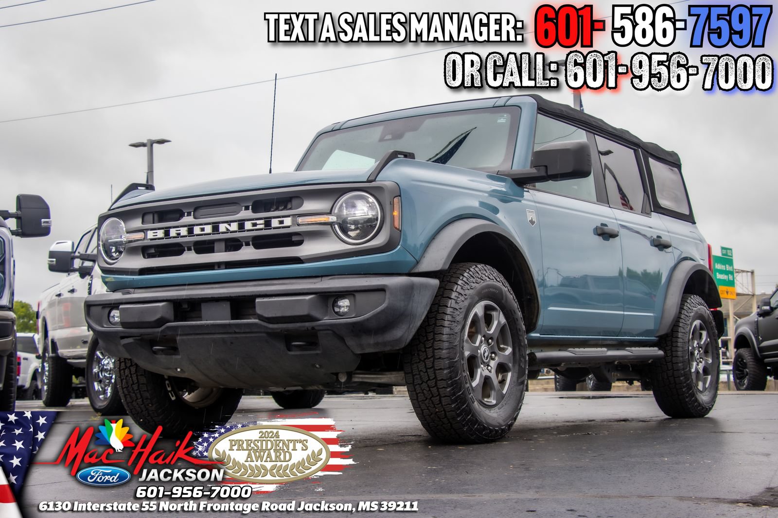 Certified 2022 Ford Bronco Big Bend AWD/4WD image 3