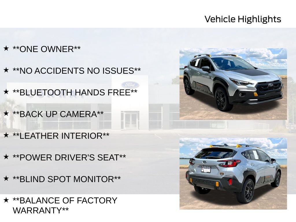 Used 2024 Subaru Crosstrek 2.5i Wilderness w/ Crosstrek Mirror Package AWD/4WD image 6