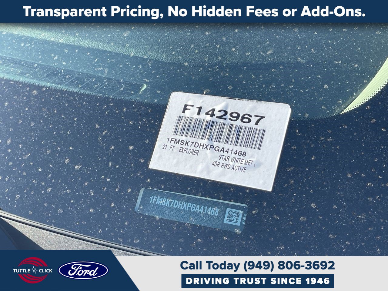 Certified 2023 Ford Explorer XLT w/ Equipment Group 202A RWD image 33