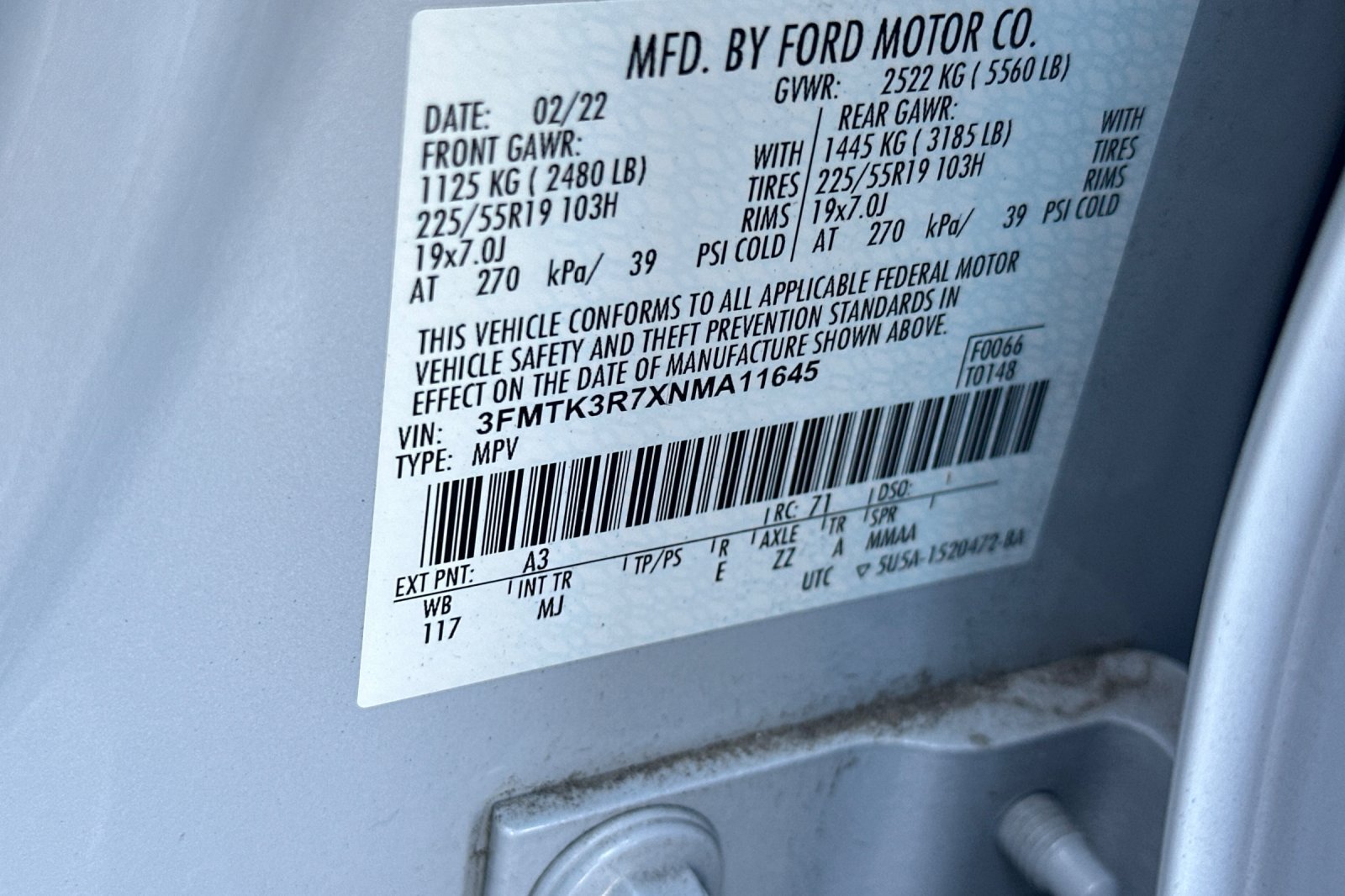 Certified 2022 Ford Mustang Mach-E Premium RWD image 27