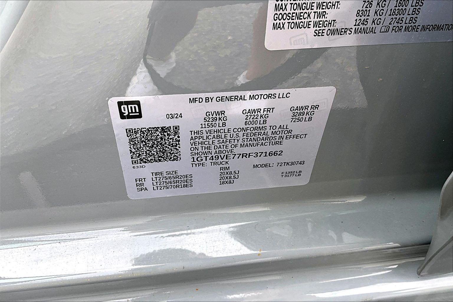 Used 2024 GMC Sierra 3500 AT4 w/ AT4 Premium Plus Package AWD/4WD image 36