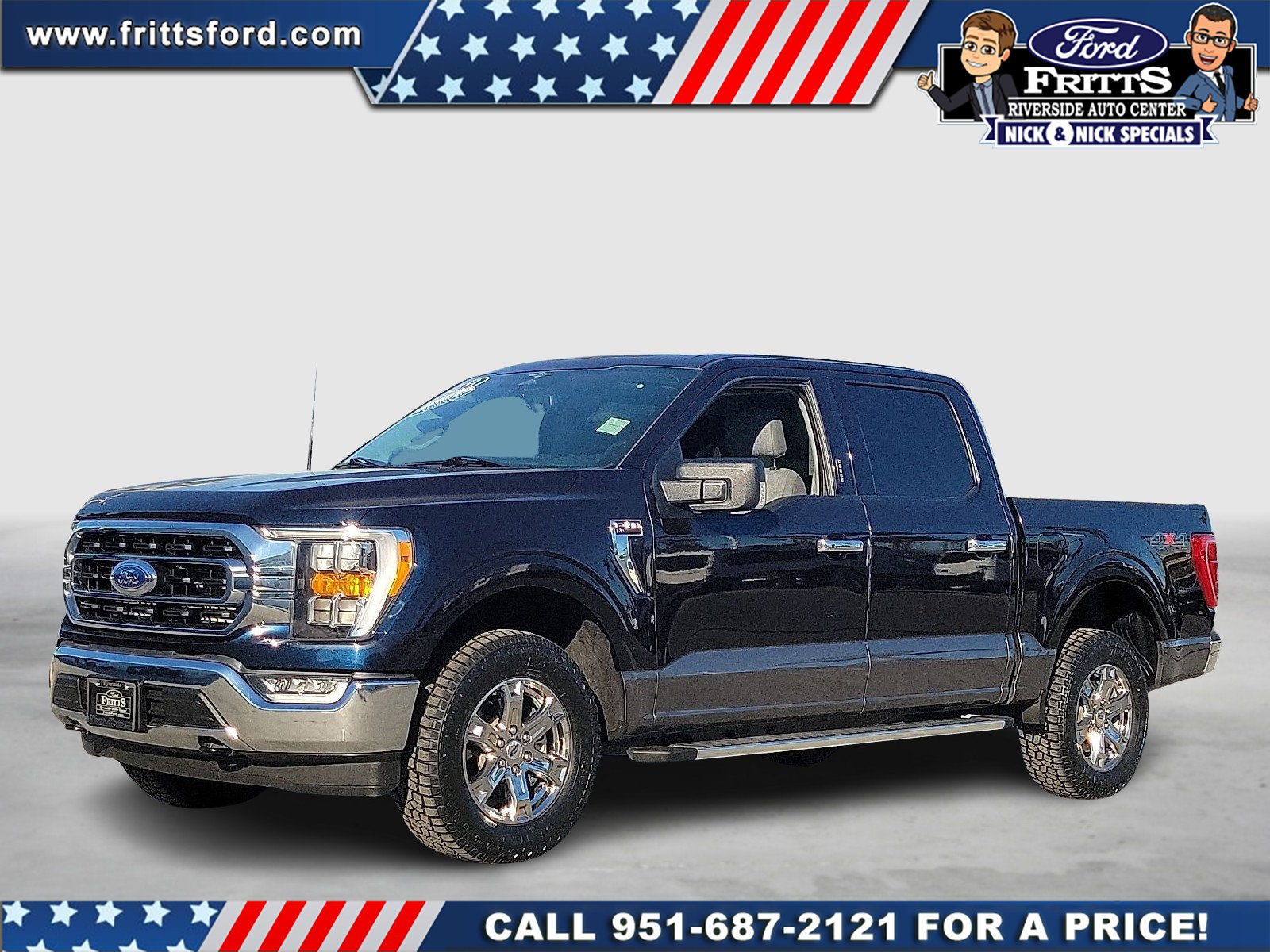 Certified 2023 Ford F150 XLT w/ Equipment Group 302A High AWD/4WD image 1