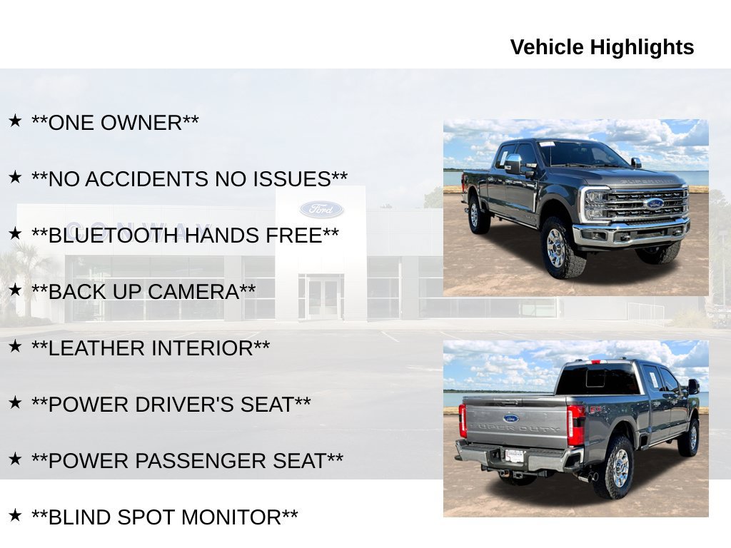 Certified 2024 Ford F250 Lariat w/ Chrome Package AWD/4WD image 6