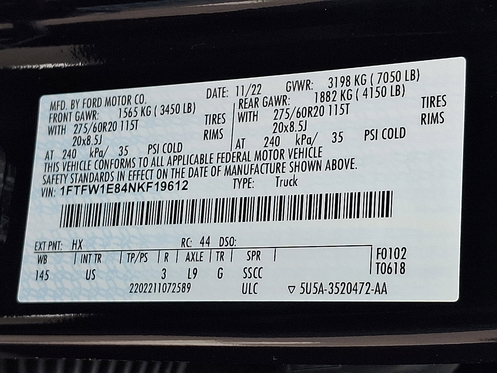 Certified 2022 Ford F150 XLT w/ Equipment Group 302A High image 26