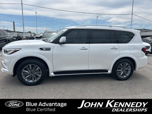 Used 2022 INFINITI QX80 Luxe w/ Cargo Package AWD/4WD image 2