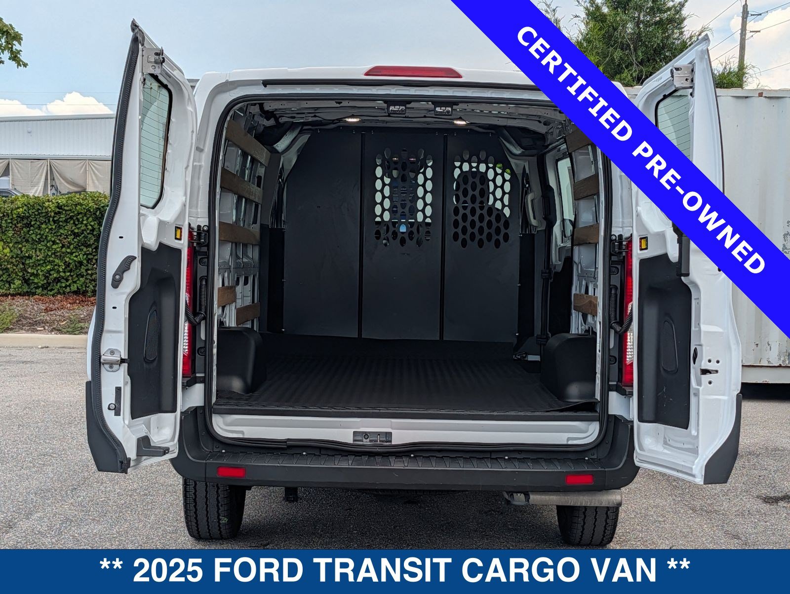 Certified 2025 Ford Transit 250 Low Roof w/ Exterior Upgrade Package RWD image 14