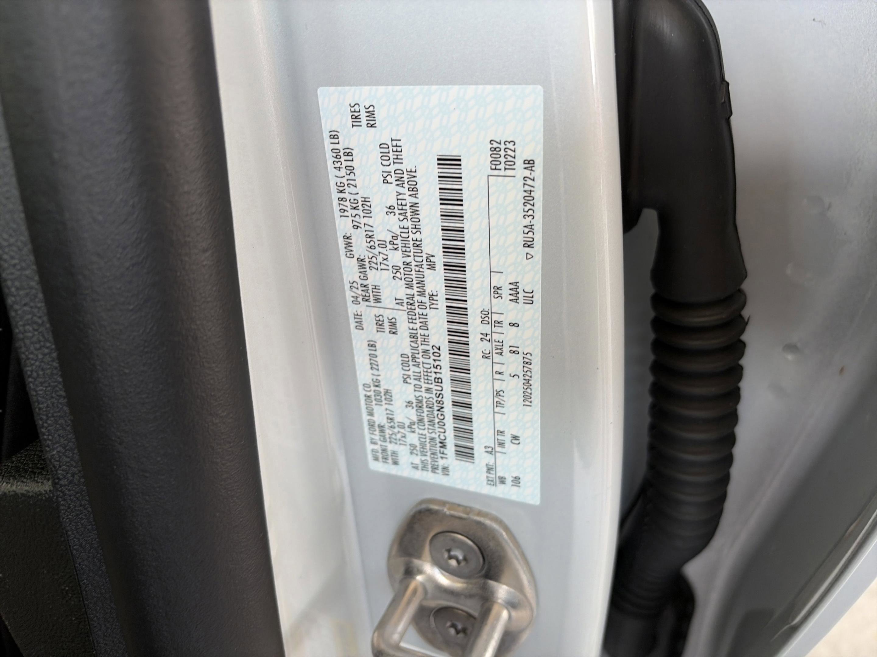 Certified 2025 Ford Escape Active w/ Tech Pack #1 image 24