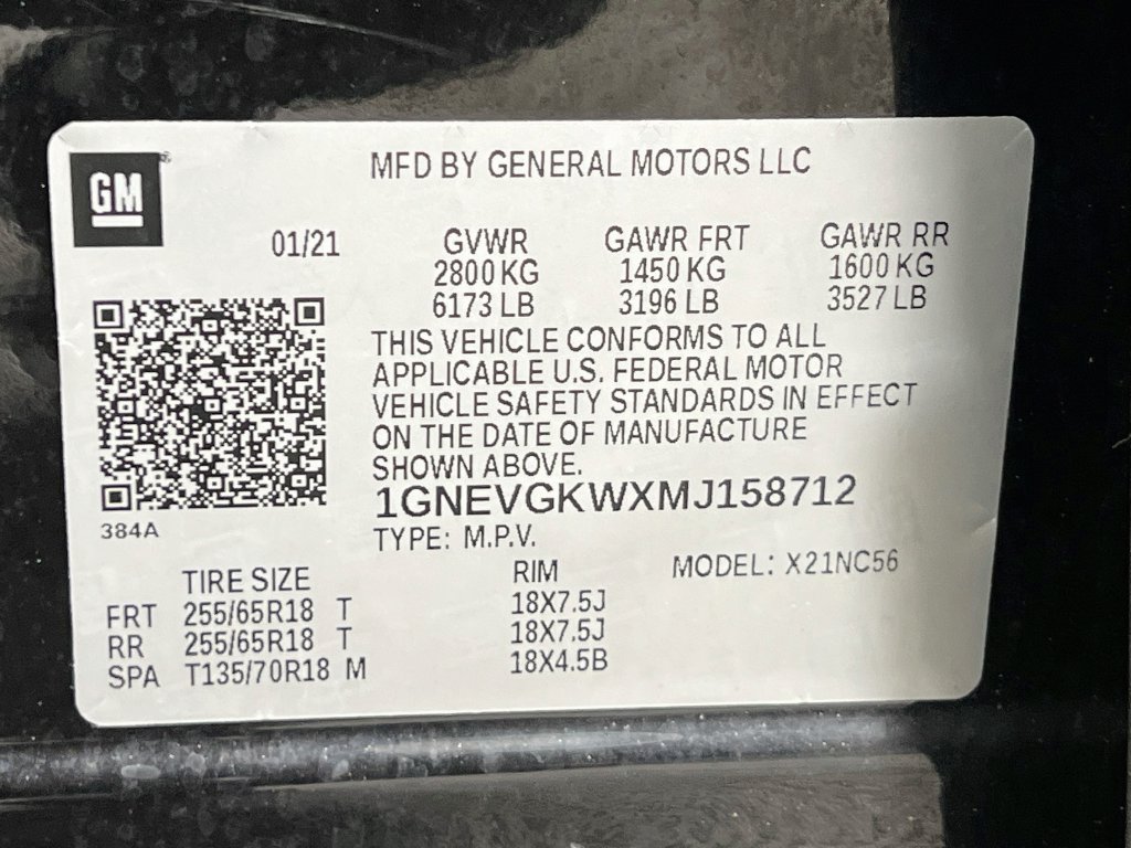 Used 2021 Chevrolet Traverse LT AWD/4WD image 38