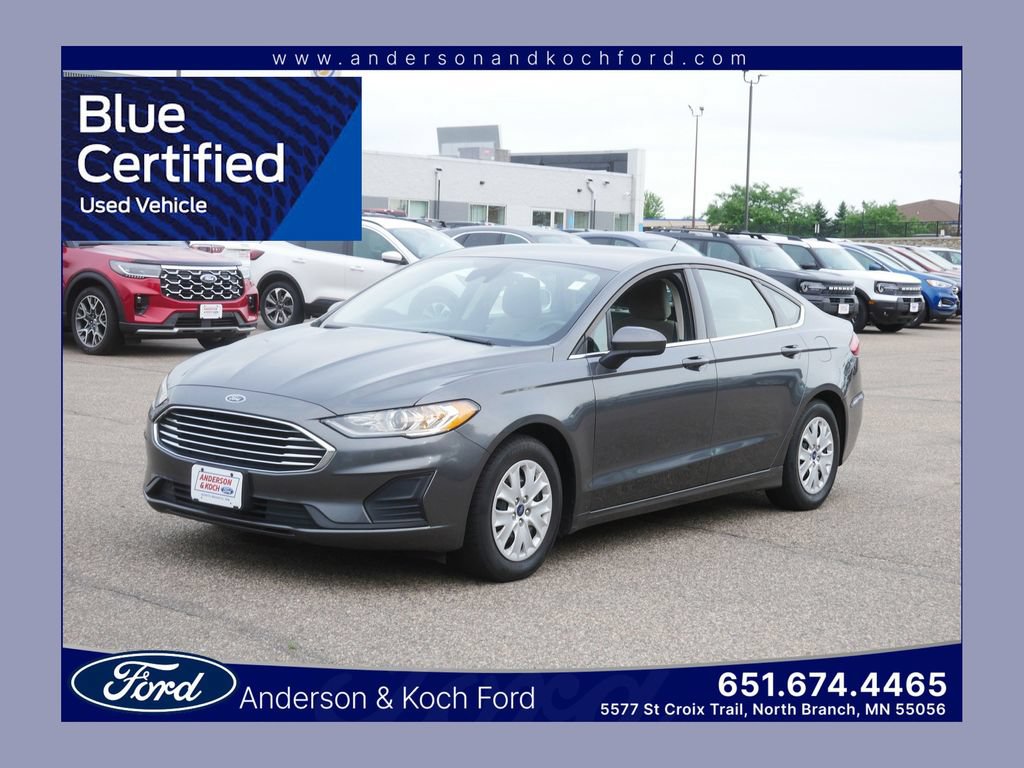 Certified 2019 Ford Fusion S