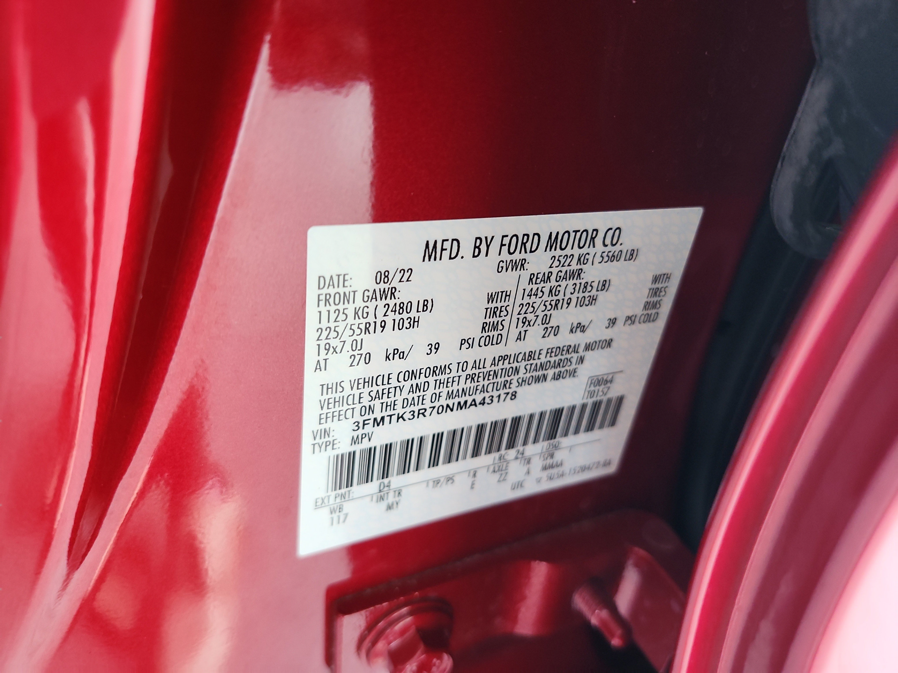 Certified 2022 Ford Mustang Mach-E Premium RWD image 23