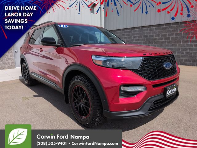 Certified 2021 Ford Explorer ST w/ Equipment Group 401A AWD/4WD image 1